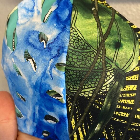 NWT- Swiminista x Christian Lacroix- tropical bikini top- Size Medium - Picture 5 of 9